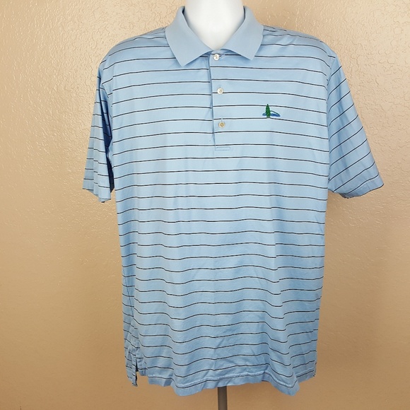 Peter Millar Shirts Peter Millar Mens Golf Polo Size Xl Blue